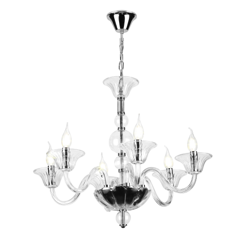 1008-206 Люстра Rivoli Nudo P6 CR 6xE14 40W