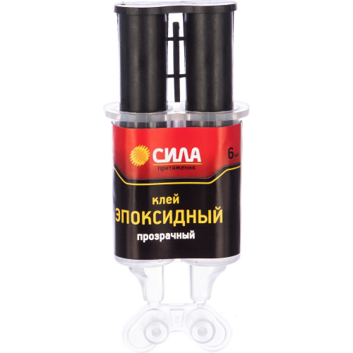 Клей СИЛА Эпоксидный двухкомпонентный SEBL1-6 6 мл