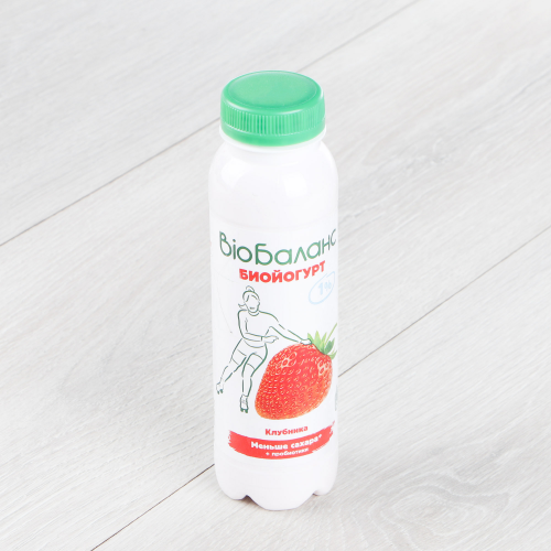 Йогурт Bio баланс клубника 270 г