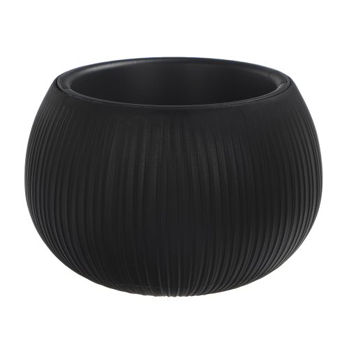 Кашпо подвесное Prosperplast Beton bowl 29см черный