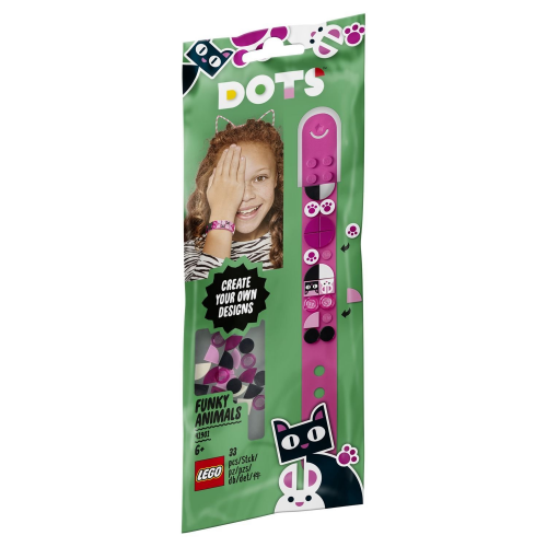 Конструктор Lego Dots Браслет Забавные животные 41901