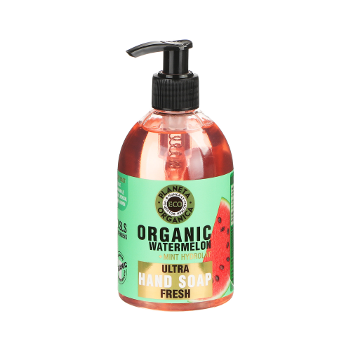 Мыло для рук освежающее Planeta organica 300мл. органический арбуз/мята
