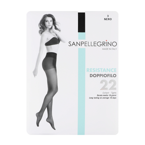 Колготки Sanpellegrino Doppio Filo 22 Nero L