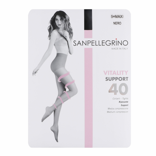 Колготки Sanpellegrino Support 40 Nero Maxi