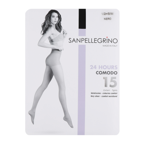 Колготки Sanpellegrino Comodo 15 Nero S/M