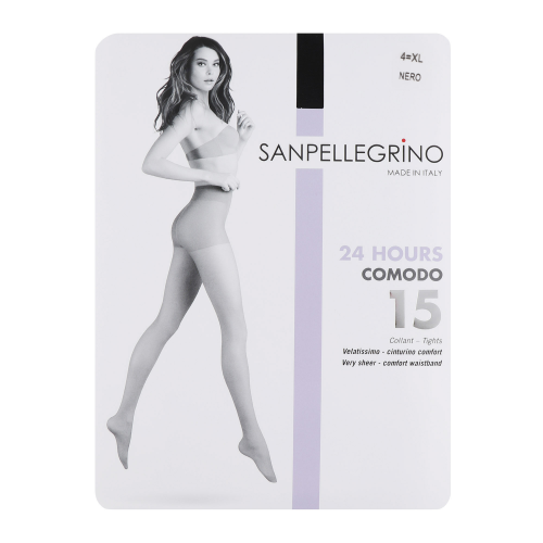 Колготки Sanpellegrino Comodo 15 Nero XL