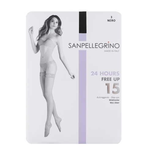 Чулки Sanpellegrino Free Up 15 Nero L
