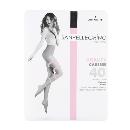 Колготки Sanpellegrino Caresse 40 Antracite L