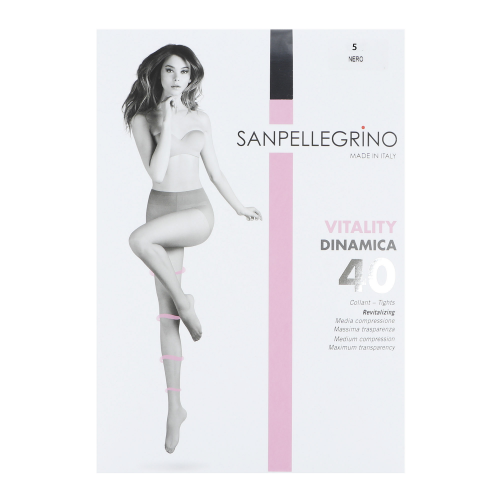 Колготки Sanpellegrino Dinamica 40 Nero Maxi