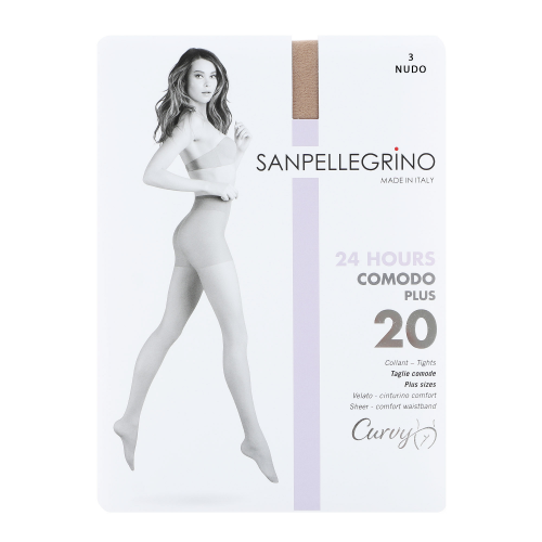 Колготки Sanpellegrino Comodo Curvy 20 Nudo L