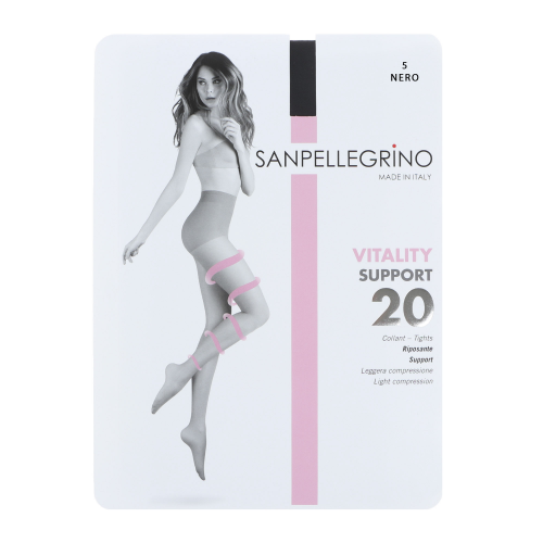 Колготки Sanpellegrino Support 20 Comfort Nero Maxi