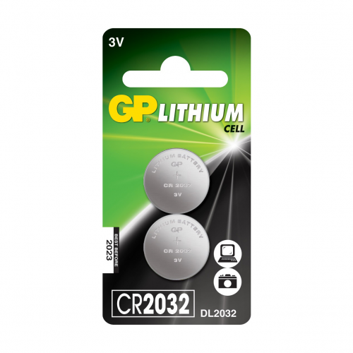 Батарейка GP Lithium CR2032 - 2 шт
