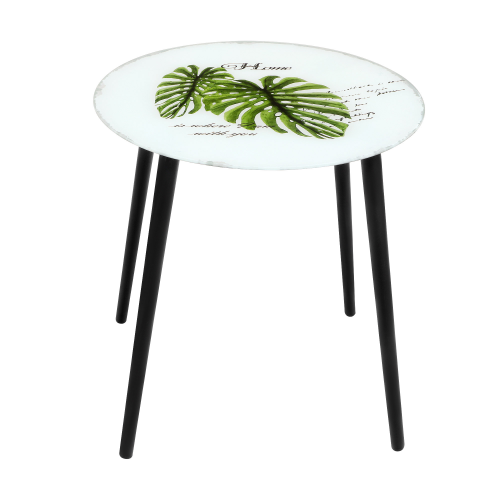 Столик кофейный Bizzotto furniture Leaves 50х50х50 см