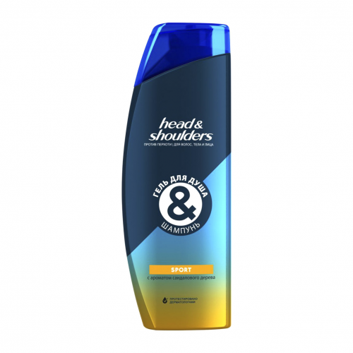 Шампунь-гель Head & Shoulders Sport 360 мл
