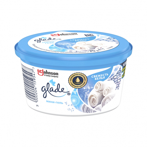 Мини-гель Glade Свежесть белья 70 г