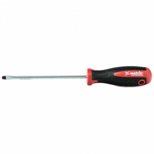 Отвертка Matrix Profi, SL5,5 х 125 мм, S2, двухкомпонентная рукоятка
