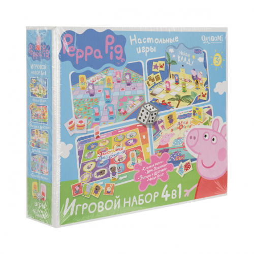 Игровой набор Peppa Pig 4в1