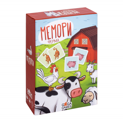 Настольная игра МЕМОРИ. Ферма