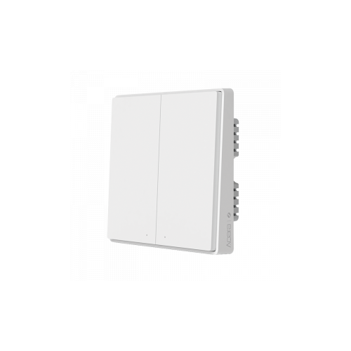 Умный выключатель Xiaomi Aqara Smart Wall Switch D1 (Двойной без нулевой линии) White (QBKG22LM)