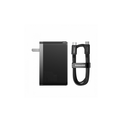 Сетевое зарядное устройство Xiaomi Baseus GaN5 Pro Quick Charger 2C+U 140W CH Black (CCGAN140CC)