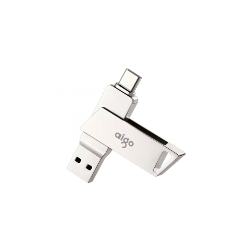USB-Flash-накопитель Xiaomi Aigo Patriot Dual Interface Metal U Disk Type-C-USB 64GB (U350)