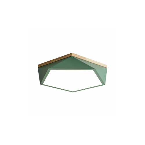 Умный потолочный светильник Xiaomi HuiZuo Smart Macaron Polygon Ceiling Light 24W Avocado Green