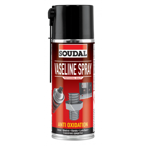 Смазка универсальная вазелиновая SOUDAL Vaseline Spray 400 мл. аэрозоль