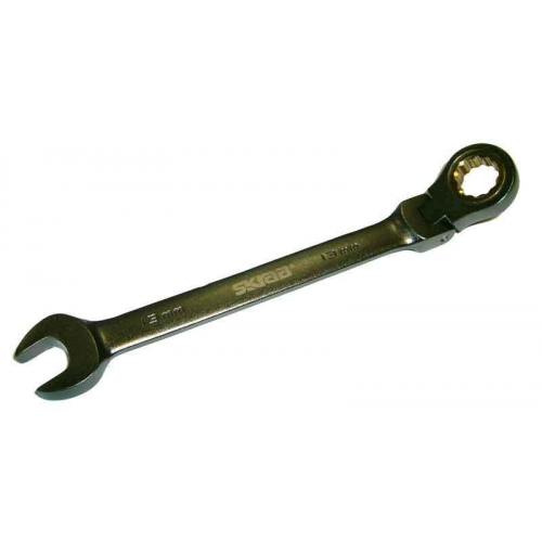 Ключ с трещоткой SKRAB 44387, 17 мм шарнирный