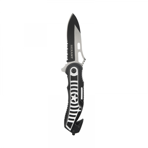 Нож складной полуавтоматический Rexant Autosafer 12-4914-2