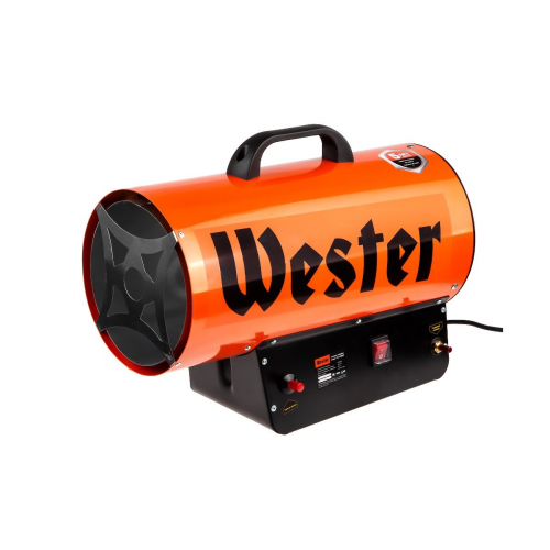 Газовая тепловая пушка WESTER TG-35000 150-112, 35 кВт, 700 м3/ч, 2,4 кг/ч, 315 м2