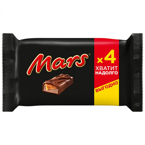 Шоколадный батончик MARS мультипак 40.5 гр 4 шт. в уп