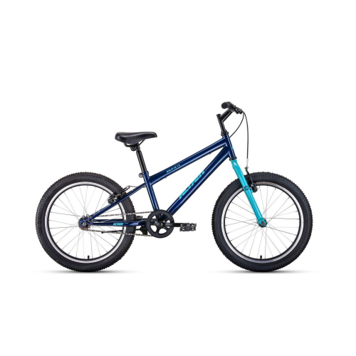 Детский велосипед ALTAIR MTB HT 1.0 20" 2020 (Рама: 10,5" (Рост: 115-130 см), Цвет: темно-синий/бирюзовый) Altair