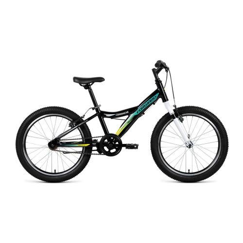 Детский велосипед FORWARD COMANCHE 1.0 20" 2019 (Рама: 10,5" (Рост: 115-130см), Цвет: красный/белый) Forward