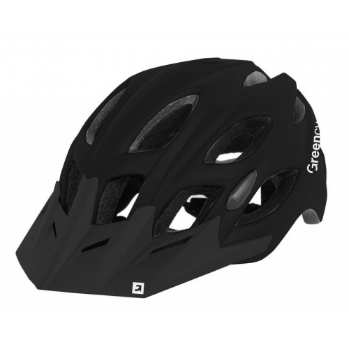 Шлем велосипедный Green Cycle Rebel, черный матовый (Размер: 54-58см )