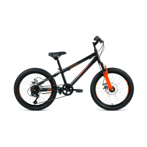 Детский велосипед ALTAIR MTB HT 20 2.0 disc 20" 2020 (Рама: 10,5" (Рост: 115-135см), Цвет: мятный/черный) Altair