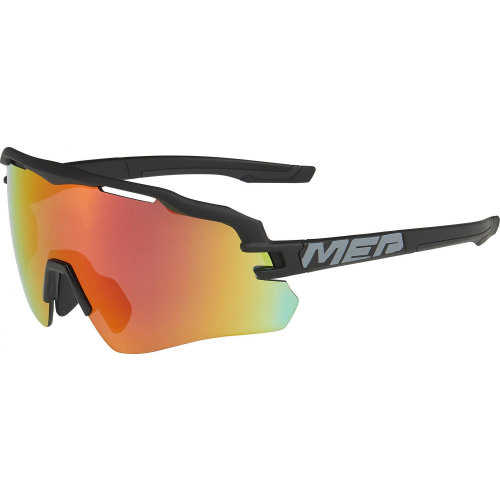 Очки велосипедные Merida Race Sunglasses, 35гр, Matt Black/Red, 2313001293 MERIDA