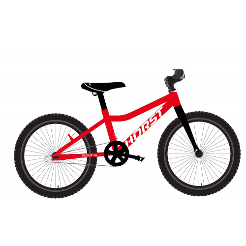 Детский велосипед Horst SCOUT 16" 2021 (Возраст: 4-6 лет (Рост: 95-115см), Цвет: А) HORST