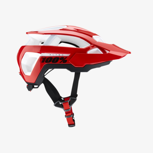 Велошлем 100% Altec Helmet, красно-белый, 2020 (Размер: L/XL )