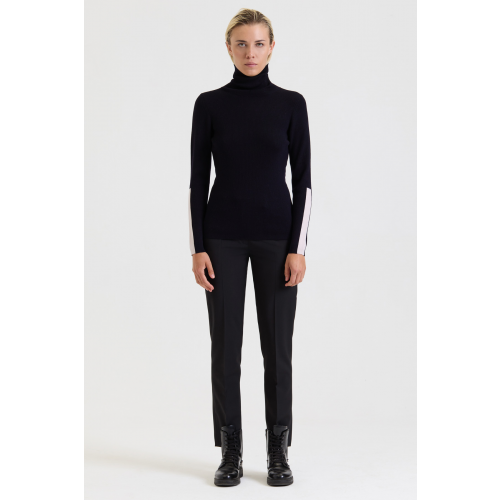 Водолазка в синем цвете VASSA&Co LKZ2313C67
