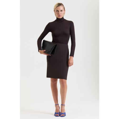 Водолазка в коричневом оттенке VASSA&Co B236862N-1830C88