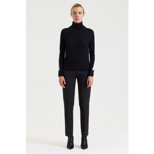 Джемпер из 100% шерсти VASSA&Co LKZ2322C12