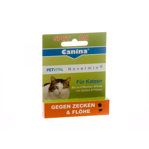 Антипаразитарное средство для кошек Canina Petvital Novermin (2мл)
