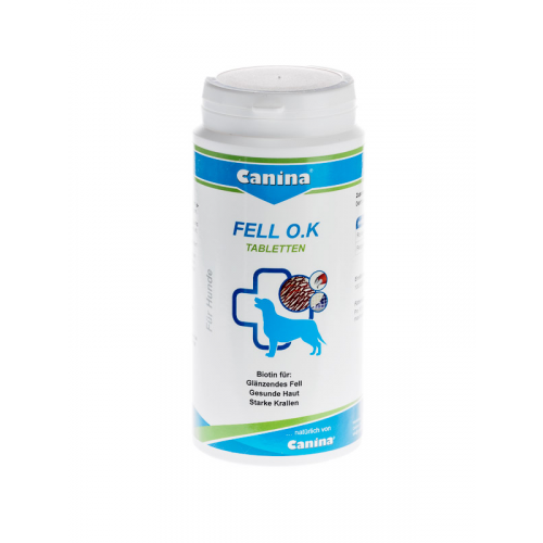 Витамины для собак Canina Fell O.K (125таб)