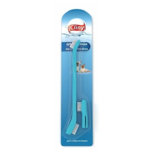 Набор для чистки зубов Cliny зубная щетка + массажер для десен комплект принадлежностей для чистки зубов